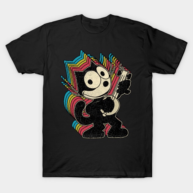 Felix the cat - vintage T-Shirt by valentinahramov